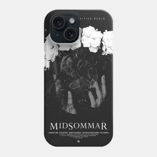 Midsommar Black And White Phone Case