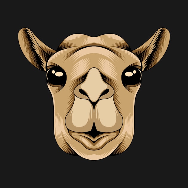 Camel head by Marciano Graphic