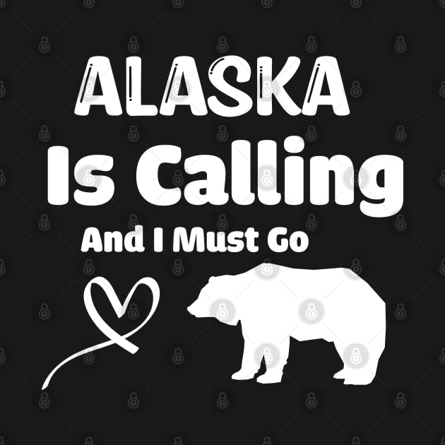 Alaska Is Calling And I Must Go by WassilArt