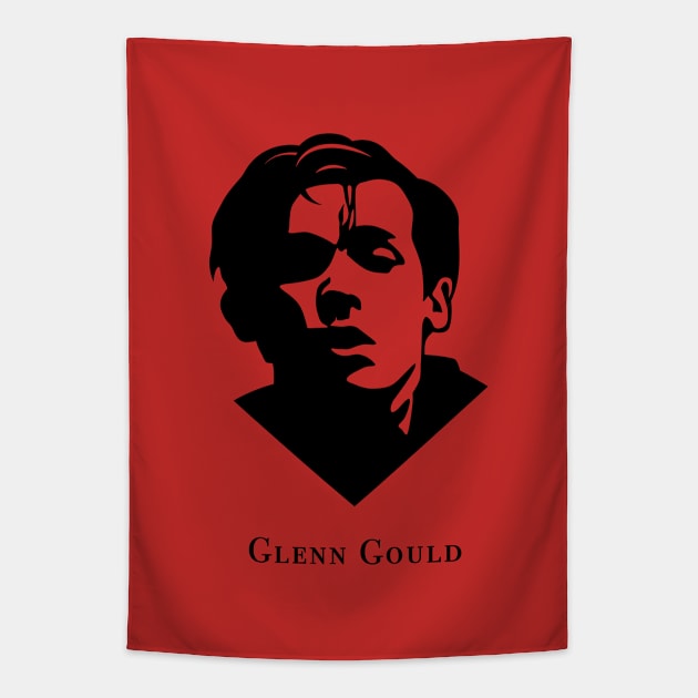 Glenn Gould Tapestry by Woah_Jonny