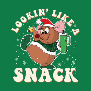 Lookin' Like a Snack Funny Christmas T-Shirt