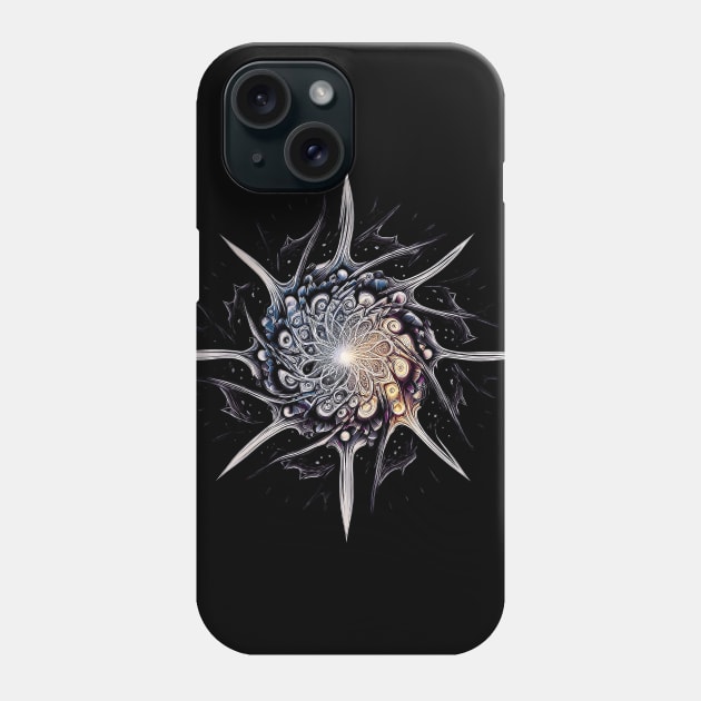 Cosmic Starburst Phone Case by Gold Turtle Lina