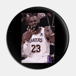 Lebron James 40k Points Milestone Pin