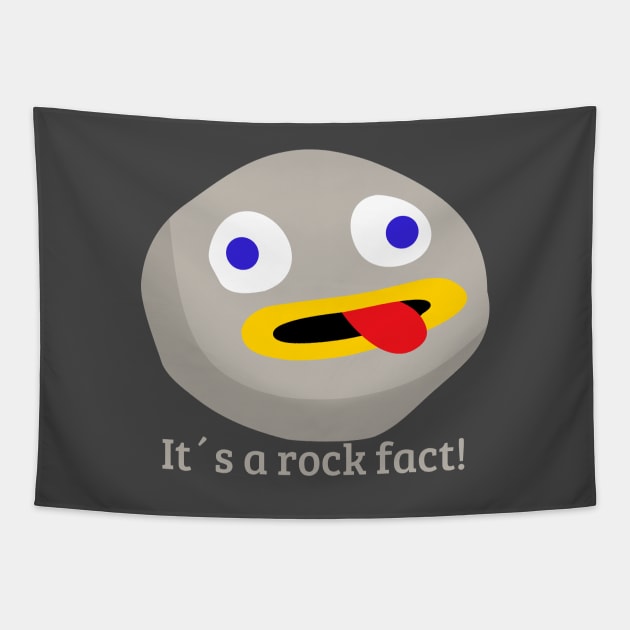 It´s  a rock fact! Tapestry by Pendientera