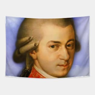 Wolfgang Amadeus Mozart Portrait | Wolfgang Amadeus Mozart Artwork 15 Tapestry