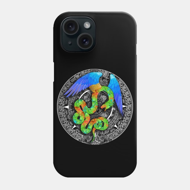 Aztec Halo Phone Case by ferinefire