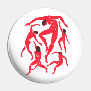 The Dance 3 | Henri Matisse - La Danse | Scarlet Red Edition Pin