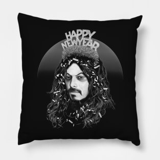 Happy New Year, Lieutenant Dan! Pillow