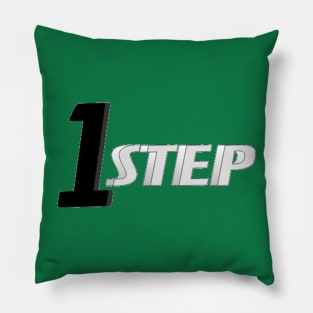 WCCL John GINNELLY 1 step (at a time) Pillow