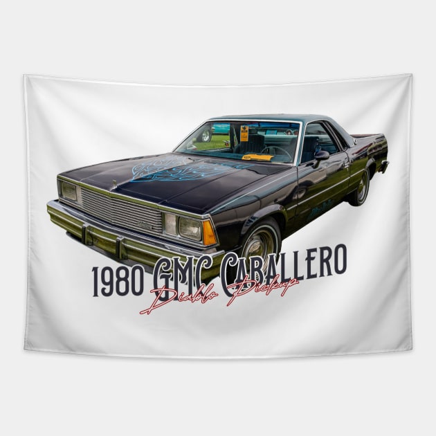 1980 GMC Caballero Diablo Pickup Tapestry by Gestalt Imagery