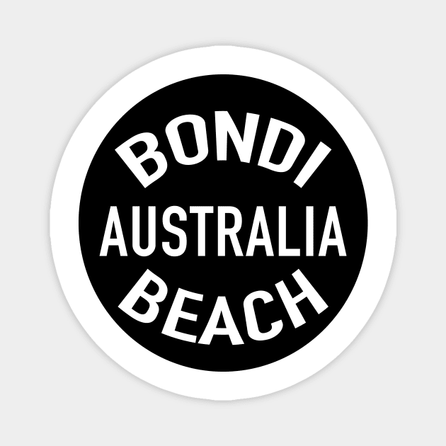 Bondi Beach Sticker plus Magnet by downundershooter