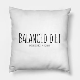 Balanced diet Pillow