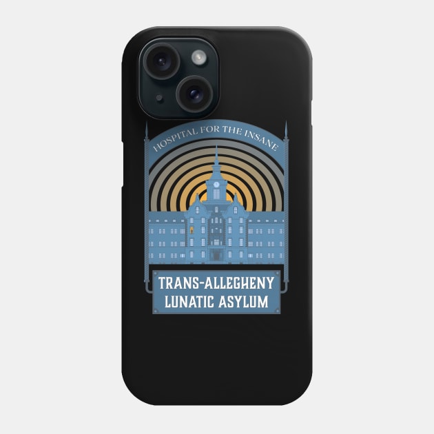 Trans-Allegheny Lunatic Asylum Tourist Phone Case by CuriousCurios