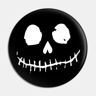 Spooky face Pin