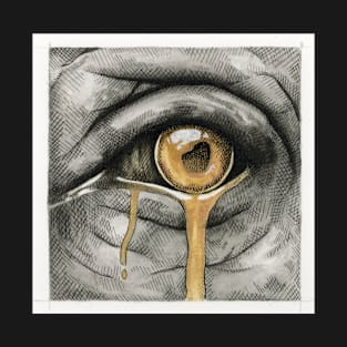 Elephant eye, golden tear T-Shirt