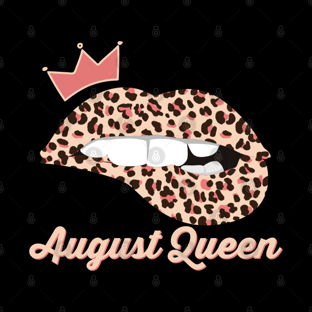 August Queen Leopard Lips Born In August by JB.Collection