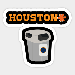 Houston Swangin And Bangin Houston Baseball Sign Stealing Meme Sticker  for Sale by ravishdesigns