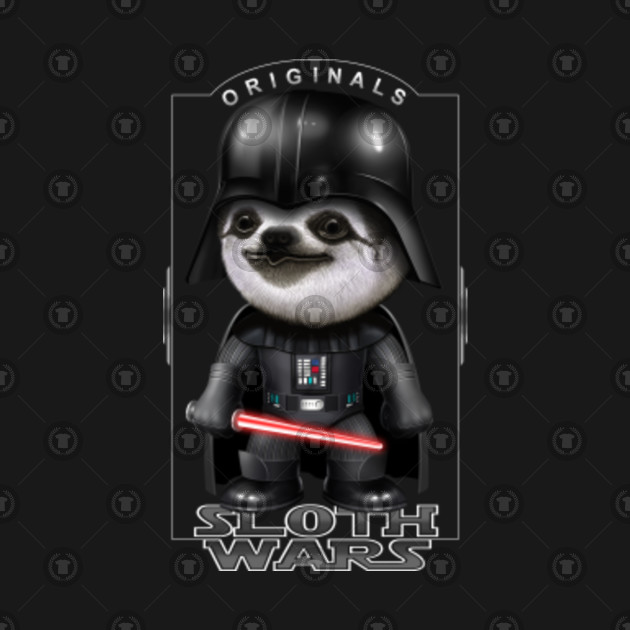SLOTH WARS - Star Wars - T-Shirt | TeePublic