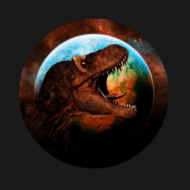 Tyrannosaurus Moon by Viergacht