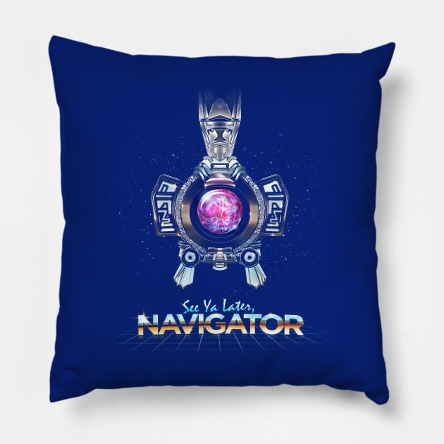 See Ya Later Navigator Pillow by barrettbiggers