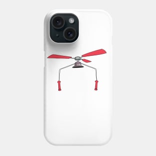 Hat Helicopter cartoon Phone Case