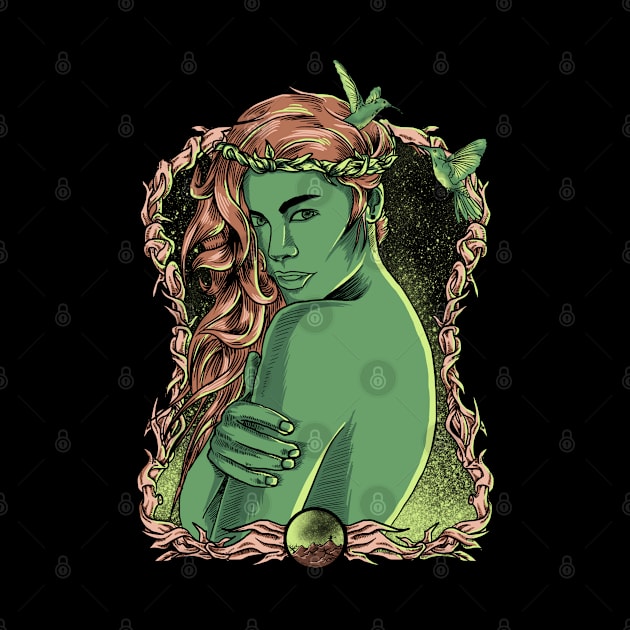 Green woman by Abostore