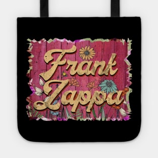 Classic Zappa Personalized Flowers Proud Name Tote