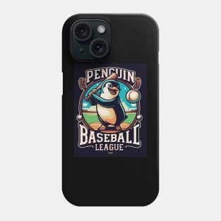 Penguin Baseball Tribute - Penguin Baseball League Phone Case