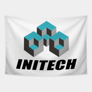 Initech Logo Office Space Tapestry