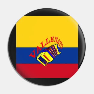 Colombia Vallenato Spanish Teacher Music Hispanic Latino Accordion 201 Pin