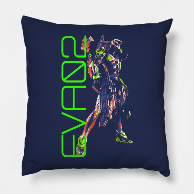 EVA 02 Pillow by Bajingseng