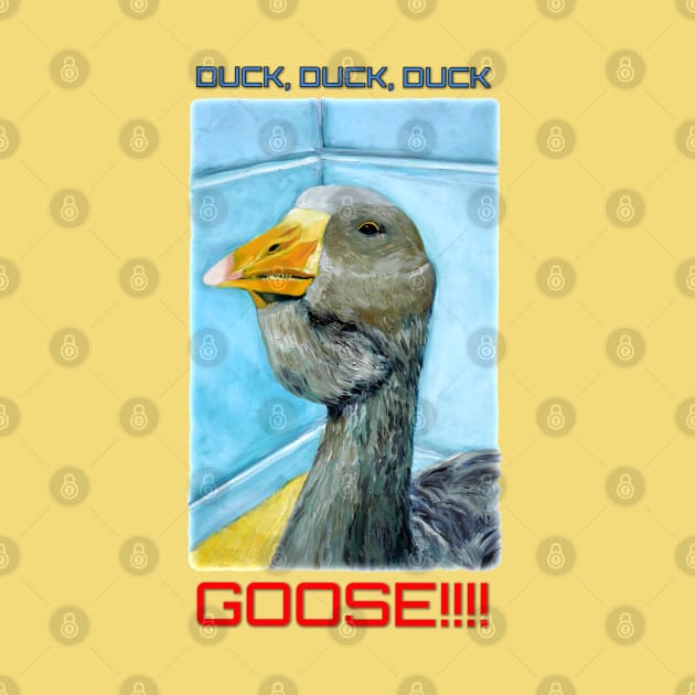 Duck Duck Duck Goose!!! by Lunatic Painter