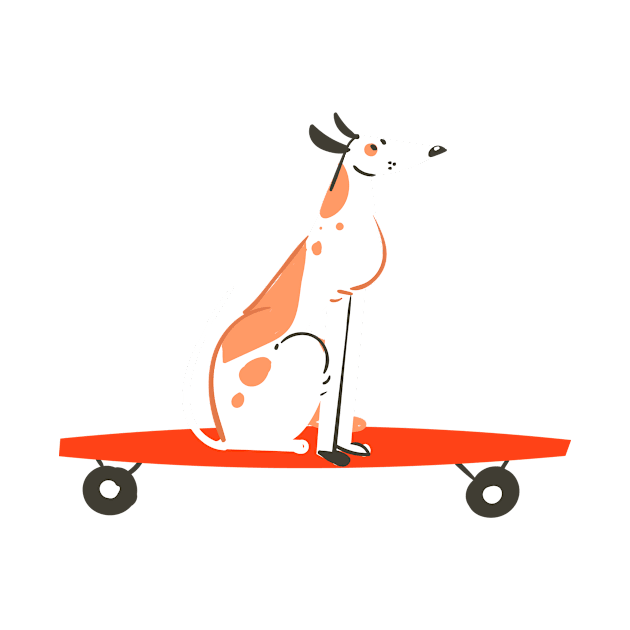 DOG RIDING SCKET BOARD by Trio Store