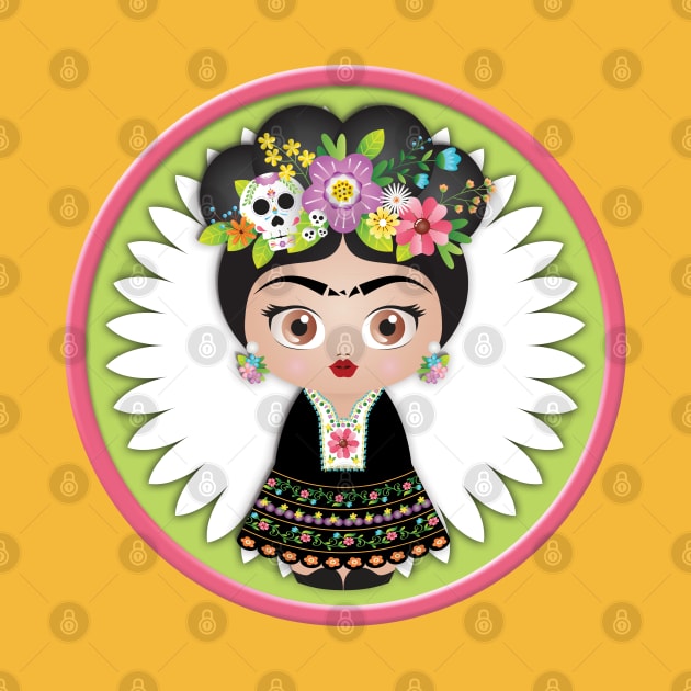 Cute Frida Khalo by MIMOgoShopping