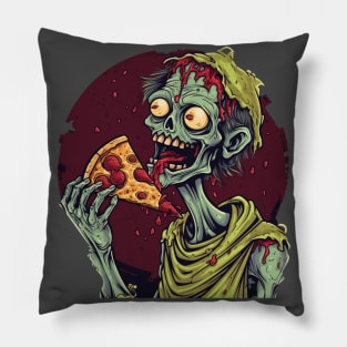 Zombie Pizza Party: Apocalypse Gourmet Pillow