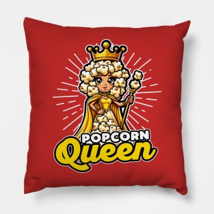 Popcorn Queen Pillow