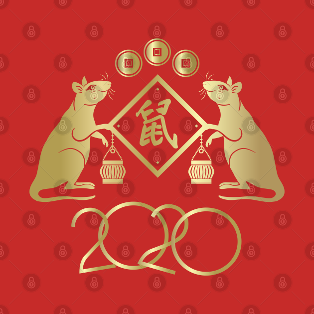 Chinese New Year of The Rat - Chinese New Year Of The Rat - T-Shirt