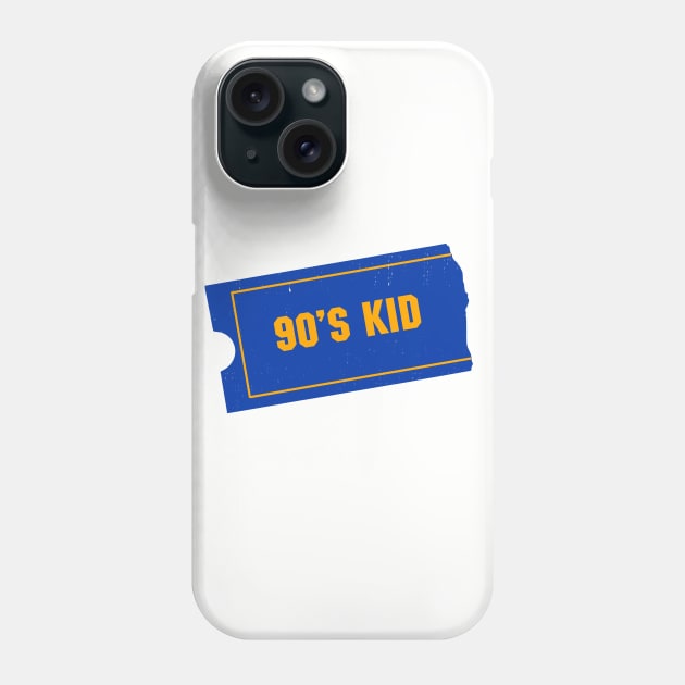 90's Kid - Blockbuster video logo Phone Case by BodinStreet