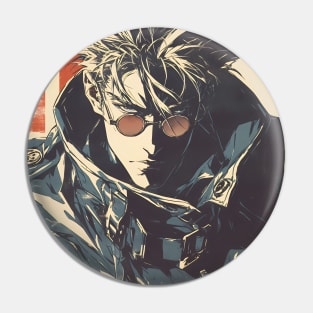 Legendary Gunslinger: Space Western Anime-Manga Adventure Pin