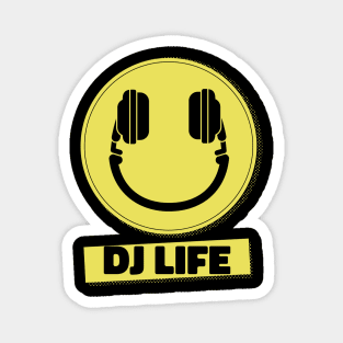 DJ LIFE SMILEY Magnet