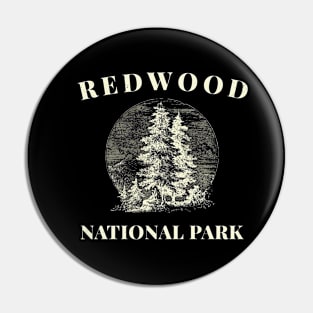 Redwood National Park Vintage Pin