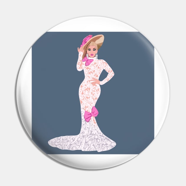 Miz Cracker Pin by KaiVerroDesigns