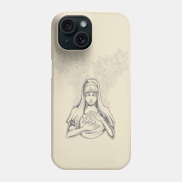 Virgin Fire Phone Case by Designious