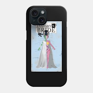 Anatomy of the Bride Phone Case