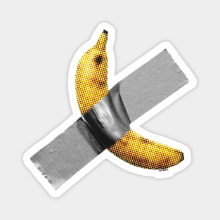 Duct Tape Banana Halftone [Rx-Tp] Magnet