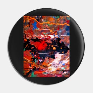 Perception in Red By Avril Thomas - Adelaide Artist Pin