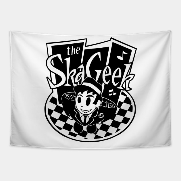 Ska Geek 2 Tone Tapestry by VOLPEdesign