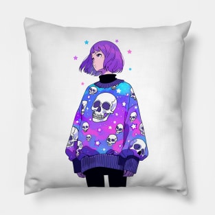 Anime Dreamer Sad Girl Pillow