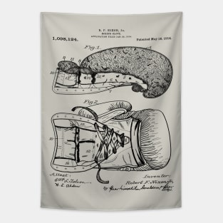 Vintage MMA Boxing Glove Patent 1914 Tapestry