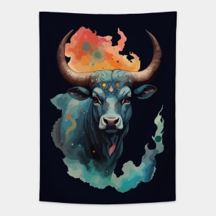 Zodiac Taurus Tapestry